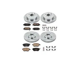Power Stop Autospecialty Brake Kit Front & Rear Infiniti FX35 2003-2005