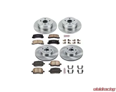 Power Stop Autospecialty Brake Kit Front & Rear Lexus RX300 1999-2001 - KOE2774