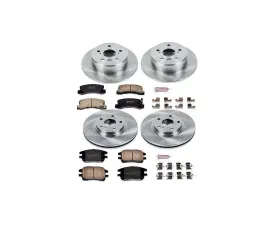 Power Stop Autospecialty Brake Kit Front & Rear Lexus RX300 2002-2003