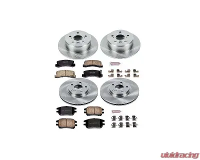 Power Stop Autospecialty Brake Kit Front & Rear Lexus RX300 2002-2003 - KOE2775