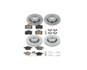 Power Stop Autospecialty Brake Kit Front & Rear Audi A4 2002-2005