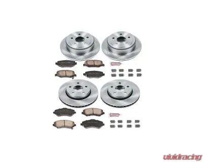 Power Stop Autospecialty Brake Kit Front & Rear Jeep Wrangler 2007-2017 - KOE2798
