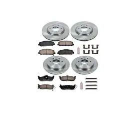 Power Stop Autospecialty Brake Kit Front & Rear Infiniti QX56 2008-2010