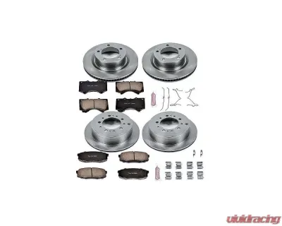 Power Stop Autospecialty Brake Kit Front & Rear Lexus LX570 2016-2018 - KOE2813