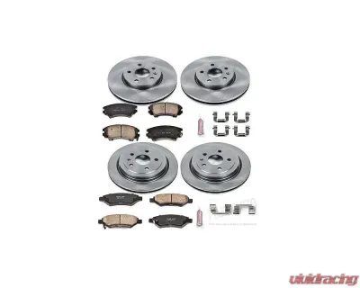 Power Stop Autospecialty Brake Kit Front & Rear Chevrolet Camaro 2010-2015 - KOE2816