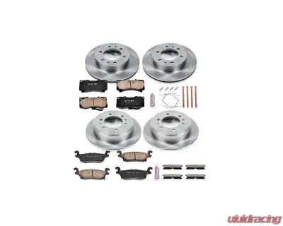 Power Stop Autospecialty Brake Kit Front & Rear Hummer H3 2006-2010 - KOE2820