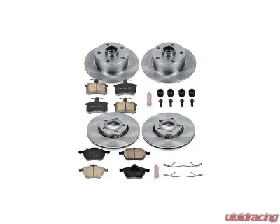Power Stop Autospecialty Brake Kit Front & Rear Audi A4 1996-1997 - KOE2823