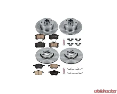 Power Stop Autospecialty Brake Kit Front & Rear Audi A4 1997-1998 - KOE2824