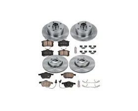 Power Stop Autospecialty Brake Kit Front & Rear Audi A4 1999-2001
