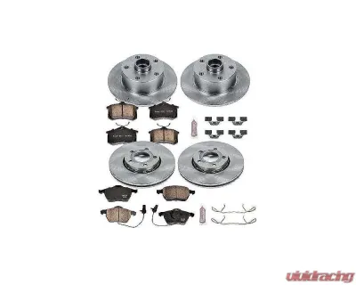 Power Stop Autospecialty Brake Kit Front & Rear Audi A4 1999-2001 - KOE2825