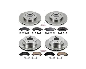 Power Stop Autospecialty Brake Kit Front & Rear Chevrolet Express 1500 2009-2014