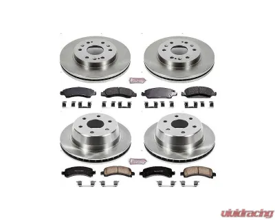 Power Stop Autospecialty Brake Kit Front & Rear Chevrolet Express 1500 2009-2014 - KOE2826
