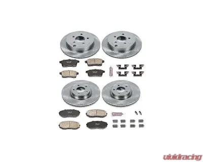 Power Stop Autospecialty Brake Kit Front & Rear Ford Edge 2007-2010 - KOE2829