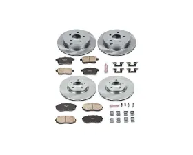 Power Stop Autospecialty Brake Kit Front & Rear Ford Edge 2007-2009