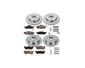 Power Stop Autospecialty Brake Kit Front & Rear Mercedes-Benz ML320 1998-2003