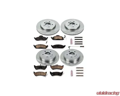 Power Stop Autospecialty Brake Kit Front & Rear Mercedes-Benz ML320 1998-2003 - KOE2833