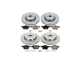 Power Stop Autospecialty Brake Kit Front & Rear Volvo XC90 2003-2014