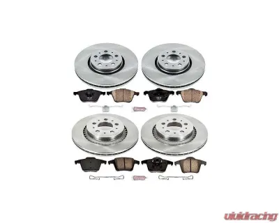 Power Stop Autospecialty Brake Kit Front & Rear Volvo XC90 2003-2014 - KOE2835