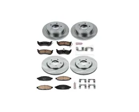 Power Stop Autospecialty Brake Kit Front & Rear Chrysler Pacifica 2004-2008