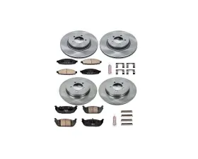 Power Stop Autospecialty Brake Kit Front & Rear Lincoln Aviator 2003-2005