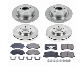 Power Stop Autospecialty Brake Kit Front & Rear Chrysler 200 2011-2014