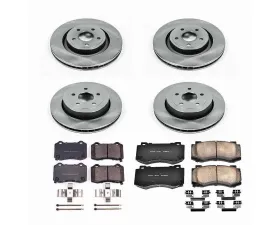 Power Stop Autospecialty Brake Kit Front & Rear Jeep Grand Cherokee 2006-2010