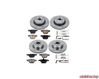 Power Stop Autospecialty Brake Kit Front & Rear BMW 535i 2008-2010 - KOE2877
