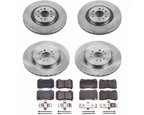 Power Stop Autospecialty Brake Kit Front & Rear Cadillac CTS 2004-2007