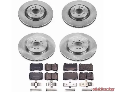 Power Stop Autospecialty Brake Kit Front & Rear Cadillac CTS 2004-2007 - KOE2881