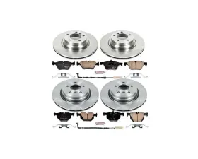 Power Stop Autospecialty Brake Kit Front & Rear BMW 330i 2006