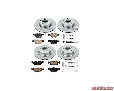 Power Stop Autospecialty Brake Kit Front & Rear BMW 325i 2006 - KOE2890