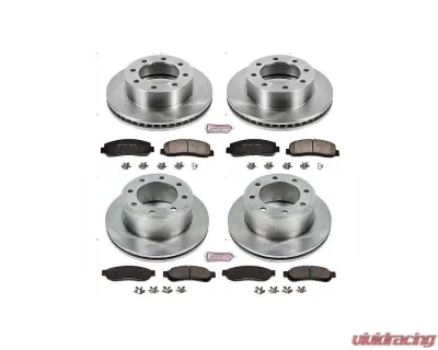 Power Stop Autospecialty Brake Kit Front & Rear Ford F-250 Super Duty 2007-2008 - KOE2895