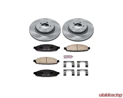 Power Stop Autospecialty Brake Kit Front Lincoln Aviator 2003-2005 - KOE3024