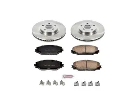 Power Stop Autospecialty Brake Kit Front Pontiac Vibe 2009-2010