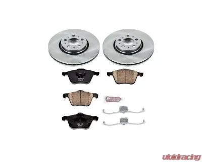 Power Stop Autospecialty Brake Kit Front Volvo S60 2008-2009 - KOE3063