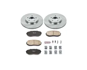 Power Stop Autospecialty Brake Kit Front Ford Edge 2007-2009