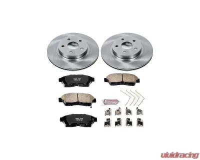 Power Stop Autospecialty Brake Kit Front Toyota RAV4 1996-2000 - KOE3163