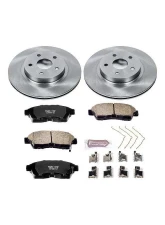 Power Stop Autospecialty Brake Kit Front Toyota RAV4 1996-2000                                     - KOE3163 - Image 2