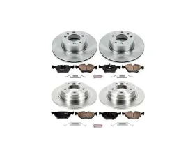 Power Stop Autospecialty Brake Kit Front & Rear BMW 525i 1990-1995