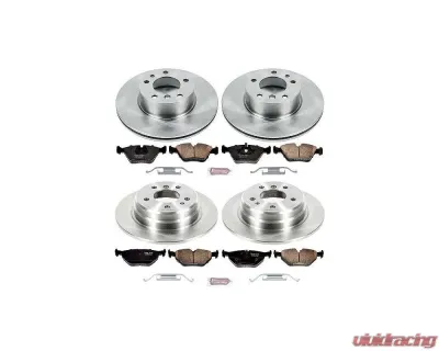 Power Stop Autospecialty Brake Kit Front & Rear BMW 525i 1990-1995 - KOE392