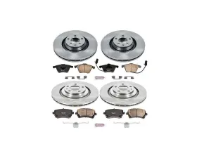 Power Stop Autospecialty Brake Kit Front & Rear Audi A6 Quattro 2005-2011