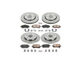 Power Stop Autospecialty Brake Kit Front & Rear Chrysler Town & Country 2008-2012
