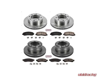 Power Stop Autospecialty Brake Kit Front & Rear Ford F-350 Super Duty 2005-2010 - KOE4033