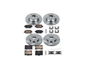 Power Stop Autospecialty Brake Kit Front & Rear Acura RL 2005-2012