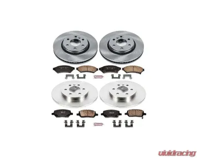 Power Stop Autospecialty Brake Kit Front & Rear Buick Terraza 2006-2007 - KOE4048