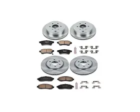 Power Stop Autospecialty Brake Kit Front & Rear Nissan Frontier 2005-2018