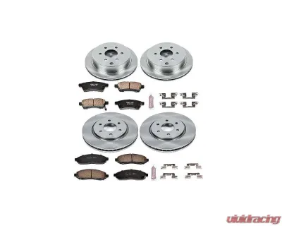 Power Stop Autospecialty Brake Kit Front & Rear Nissan Frontier 2005-2018 - KOE4062