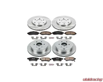 Power Stop Autospecialty Brake Kit Front & Rear Nissan Frontier 2005-2018 - KOE4063