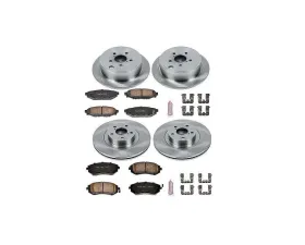 Power Stop Autospecialty Brake Kit Front & Rear Subaru Forester 2009-2010