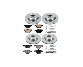 Power Stop Autospecialty Brake Kit Front & Rear BMW 335d 2009